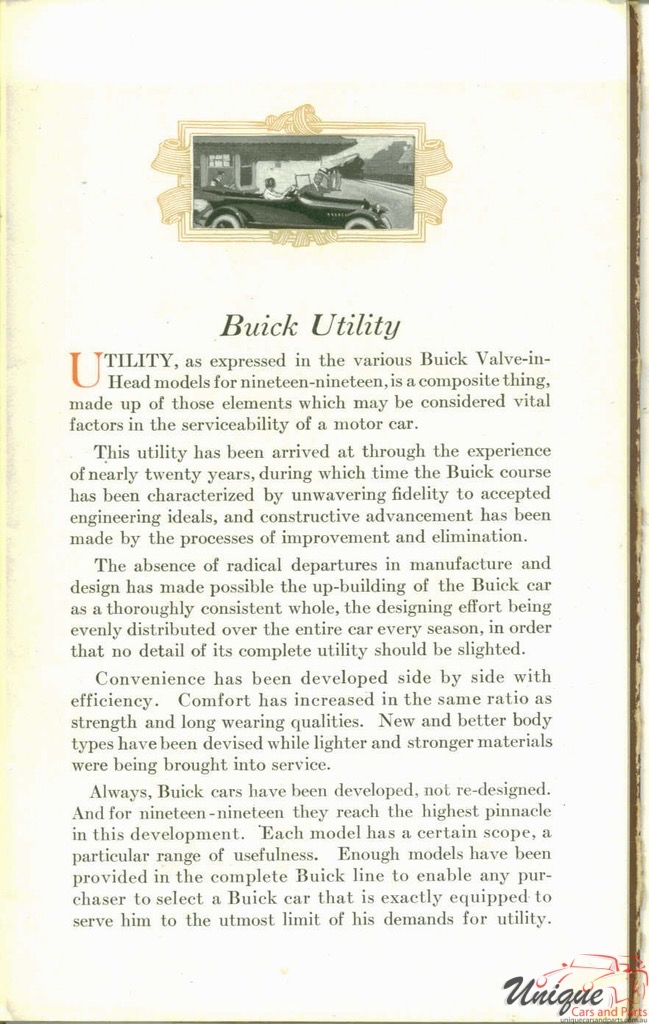 1919 Buick Brochure Page 27